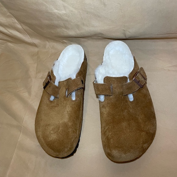 Birkenstock Boston Shearling Men Clogs - Picture 7 of 13